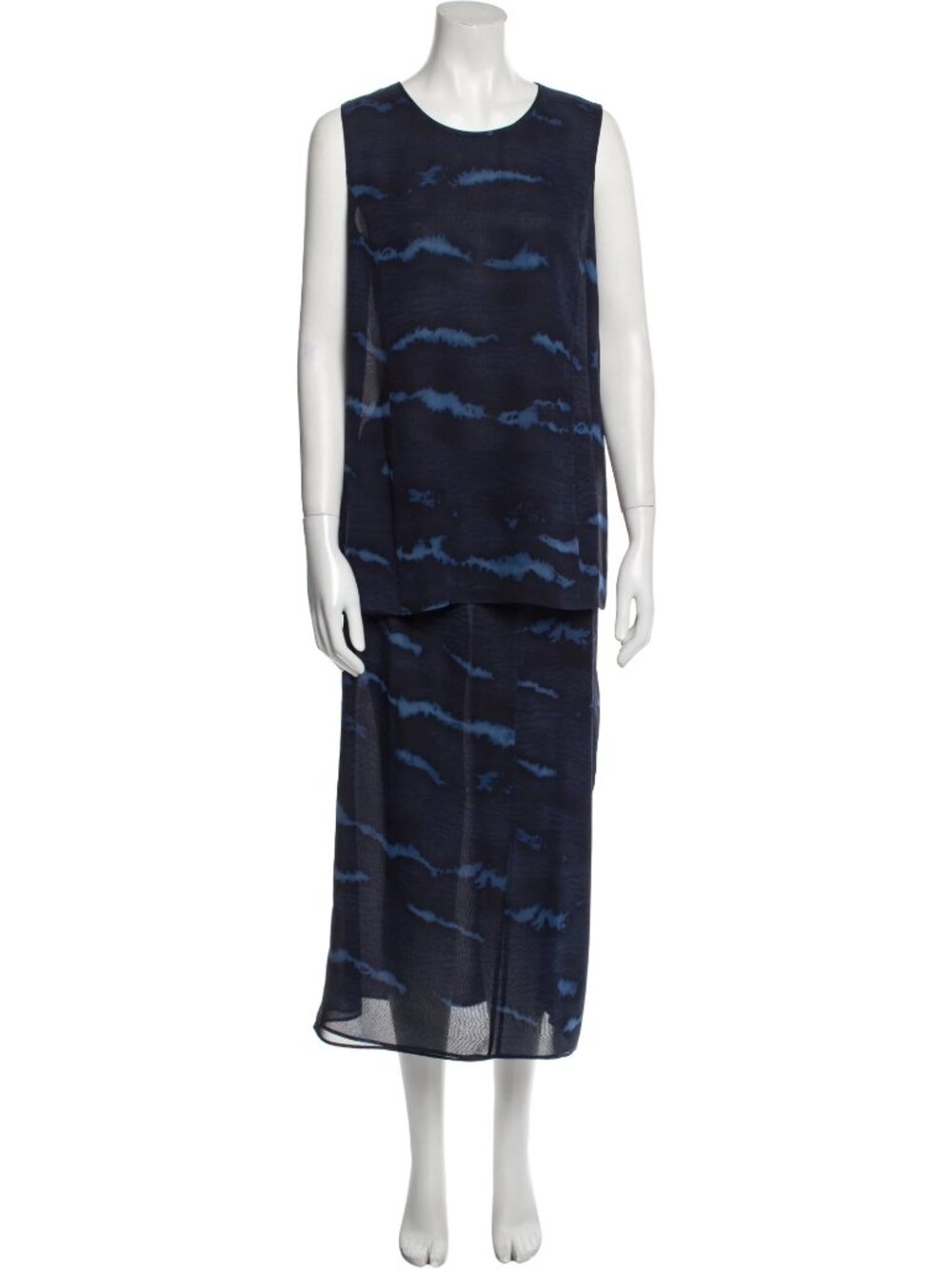 Giorgio Armani  Silk Skirt Set